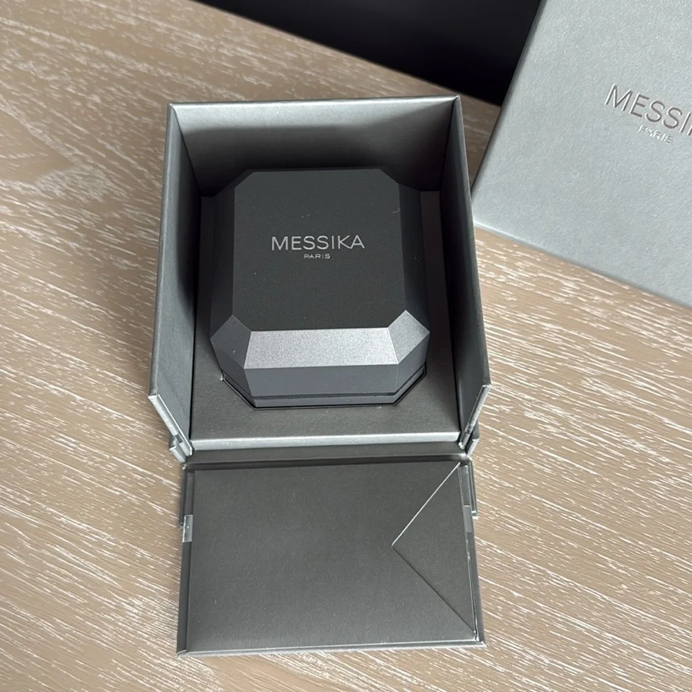 Messika Gray and Black Jewelry Boxes